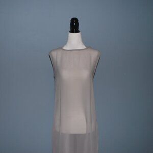 ALLSAINTS Grey Slip Dress